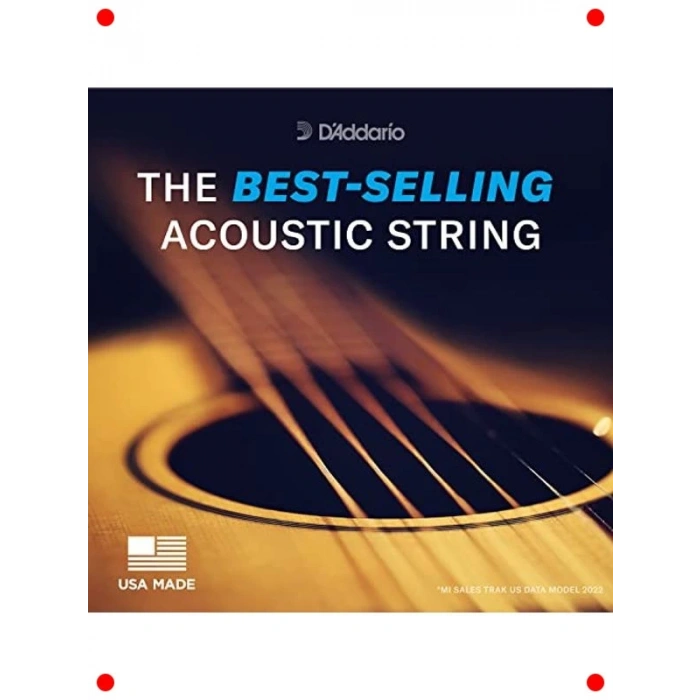 Akustik Gitar Teli Seti (Fosfor Bronz, 10lu Paket)