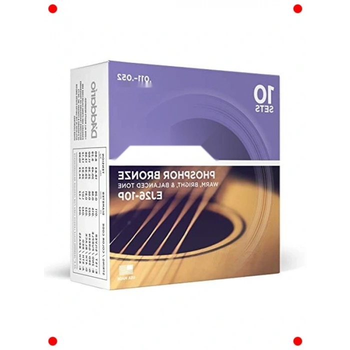 Akustik  Teli Seti (Fosfor Bronz, 10lu Paket)