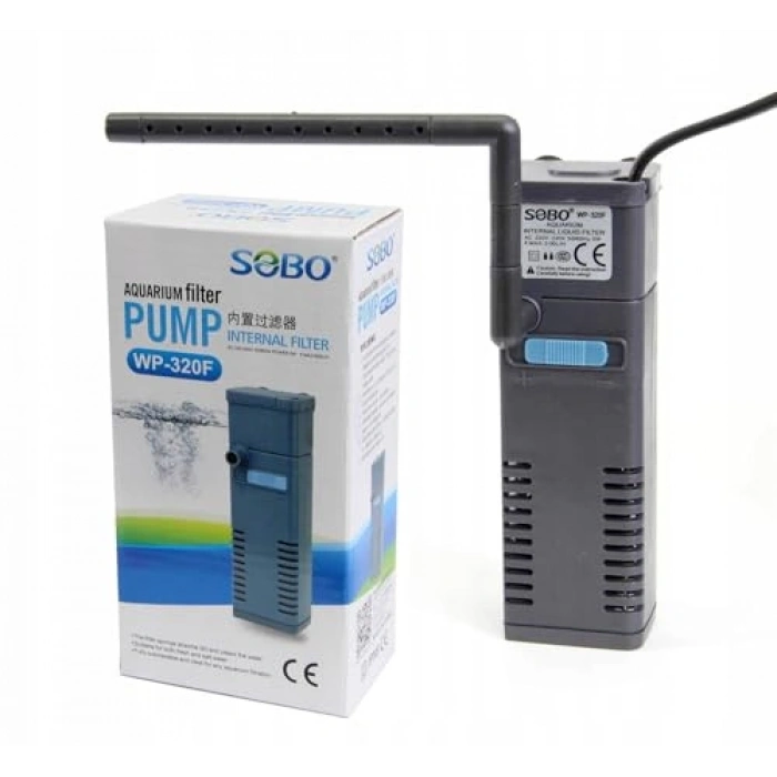 Akvaryum İç Filtresi, 500 Lt/h, 5W, Güçlü Performans