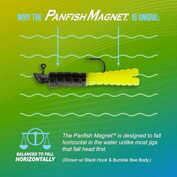Alabalık Avı İçin 15 Kancalı Siyah Mıknatıs Seti
