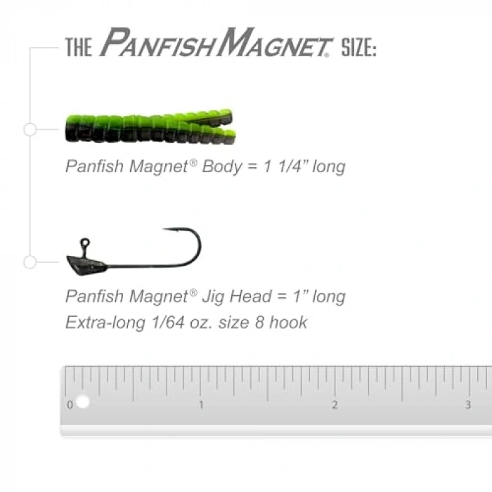 Alabalık Avı İçin 15 Kancalı Siyah Mıknatıs Seti