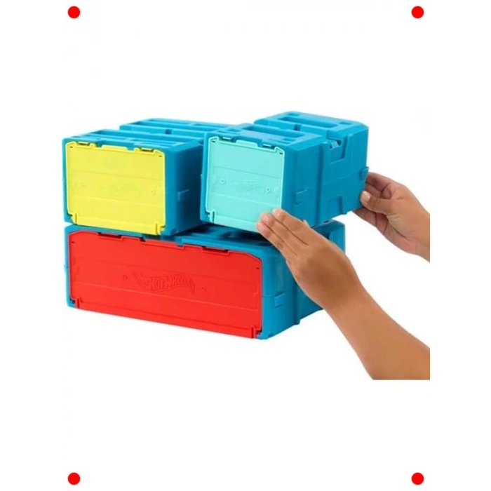 Alev Temalı Akrobasi Pist Seti + Araba (16 Parça)