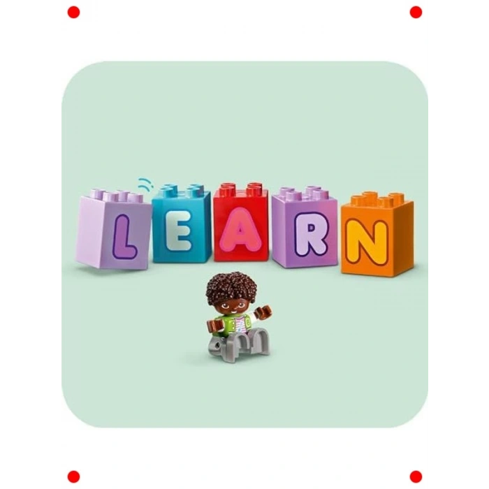 Alfabe Kamyonu Eğitici Yapım Seti (36 Parça)