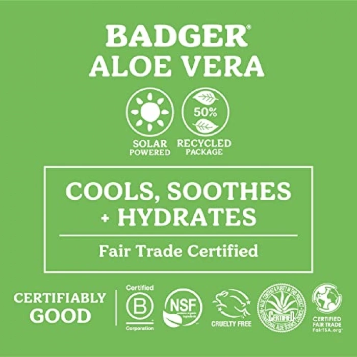 Aloe vera jeli, cilt için doğal nemlendirici