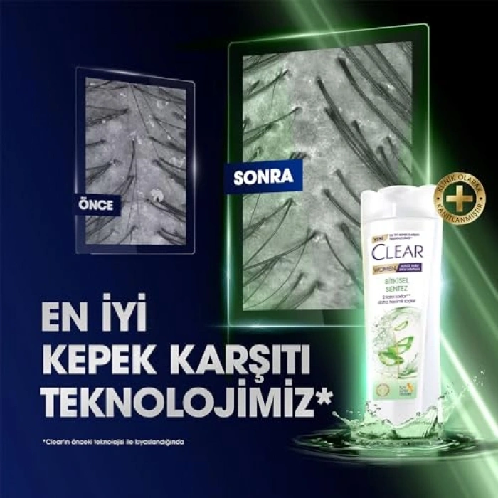 Aloe Vera ve Çay Ağacı Yağı İçeren Şampuan, 350 ml