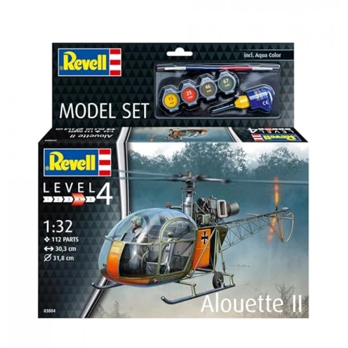 Alouette II Uçak Model Seti, Detaylı Yapım ve Koleksiyon İçin