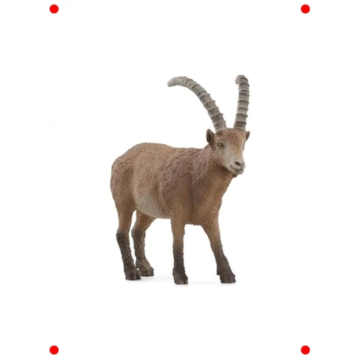 Alp Dağ Keçisi Oyuncak Figürü - Gerçekçi Tasarım