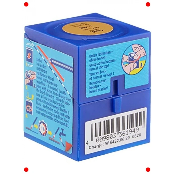 Altın Metalik Su Bazlı Maket Boyası - 18 ml