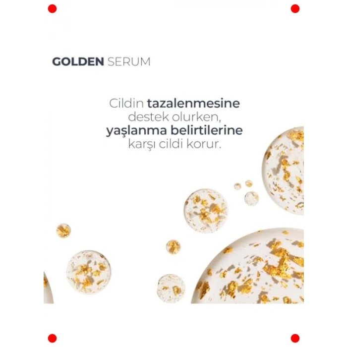 Altın Yapraklı Yaşlanma Karşıtı Serum 30 ml