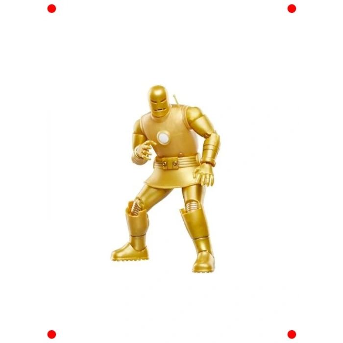 Altın Zırhlı Kahraman Figürü - 15,5 cm Koleksiyonluk
