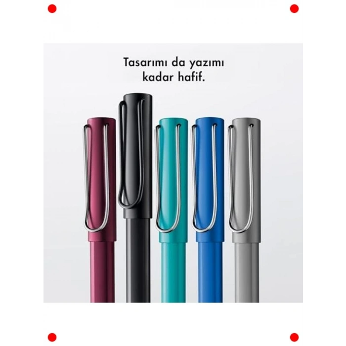 Alüminyum Gövdeli Roller Kalem - Denim Mavisi