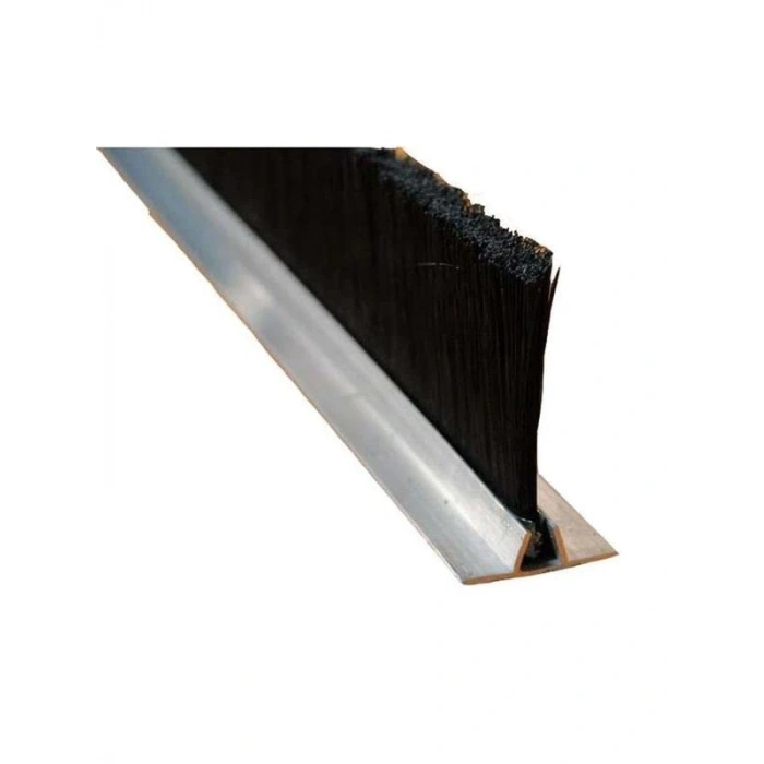 Alüminyum Kapı Altı Fırça, T Tipi