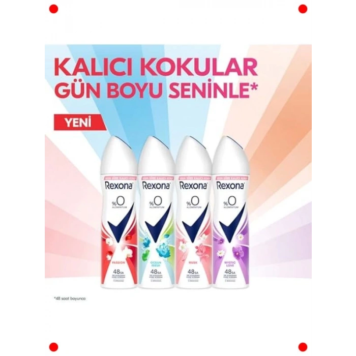 Alüminyumsuz Kadın Sprey Deodorant 150 ml
