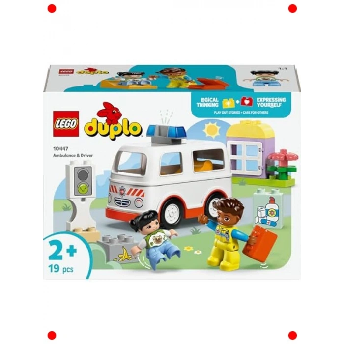 Ambulans ve Sürücü Yapım Seti (19 Parça)