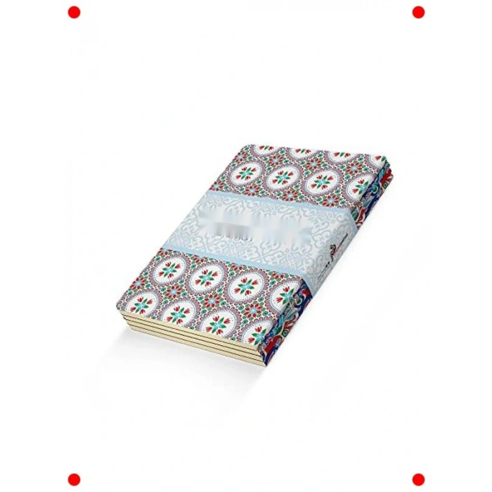 Anadolu Motifli Çizgisiz Defter Seti (2li)
