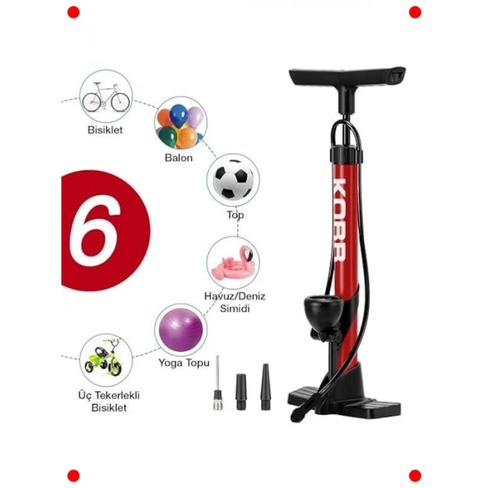 Analog Göstergeli Taşınabilir El Pompası