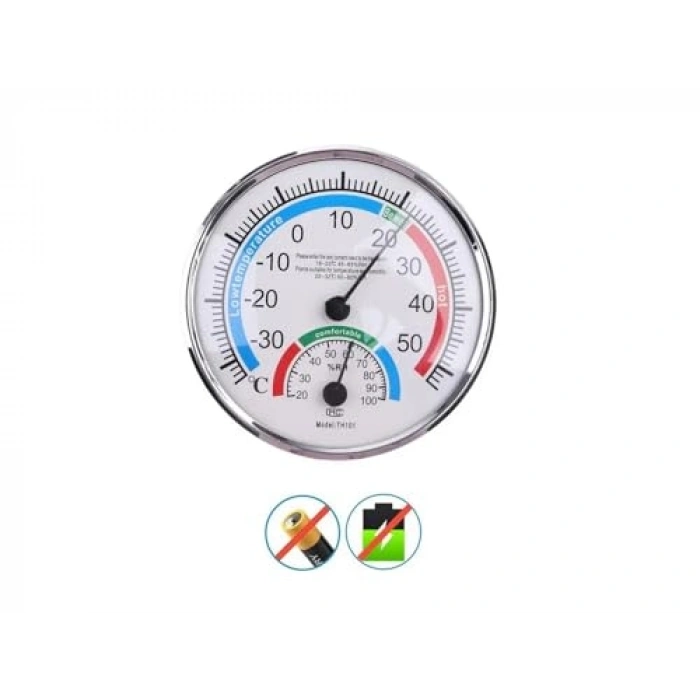 Analog Termometre ve Nem Ölçer - Oda Sıcaklığını İzleyin