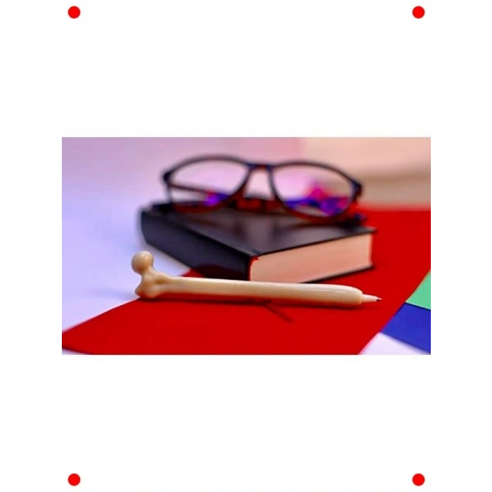 Anatomi Temalı Kemik Görünümlü Kalem