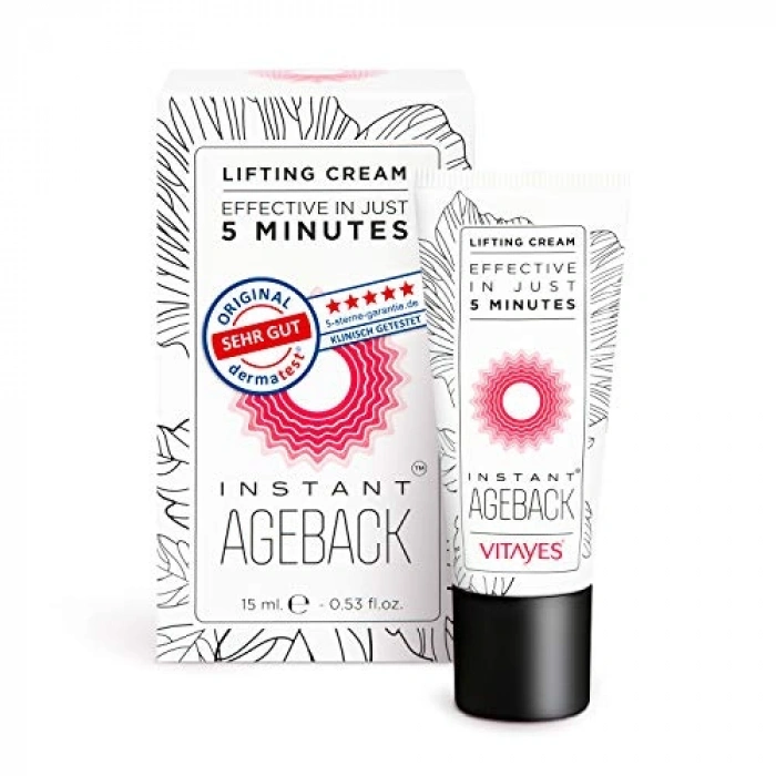 Anında Yüz Germe ve Sıkılaştırma Kremi - 15 ml