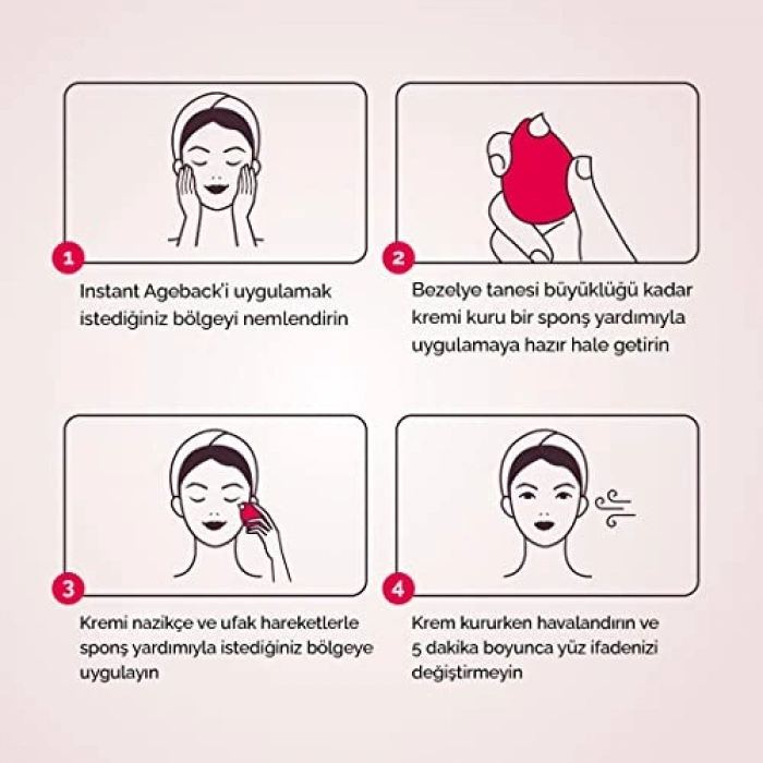 Anında Yüz Germe ve Sıkılaştırma Kremi - 15 ml