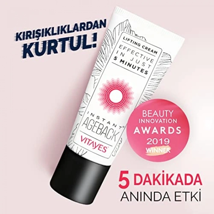 Anında Yüz Germe ve Sıkılaştırma Kremi - 15 ml