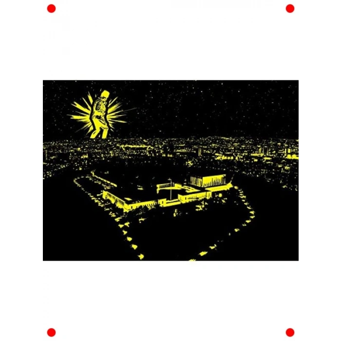 Anıtkabir Temalı Neon Etkili 1000 Parça Yapboz