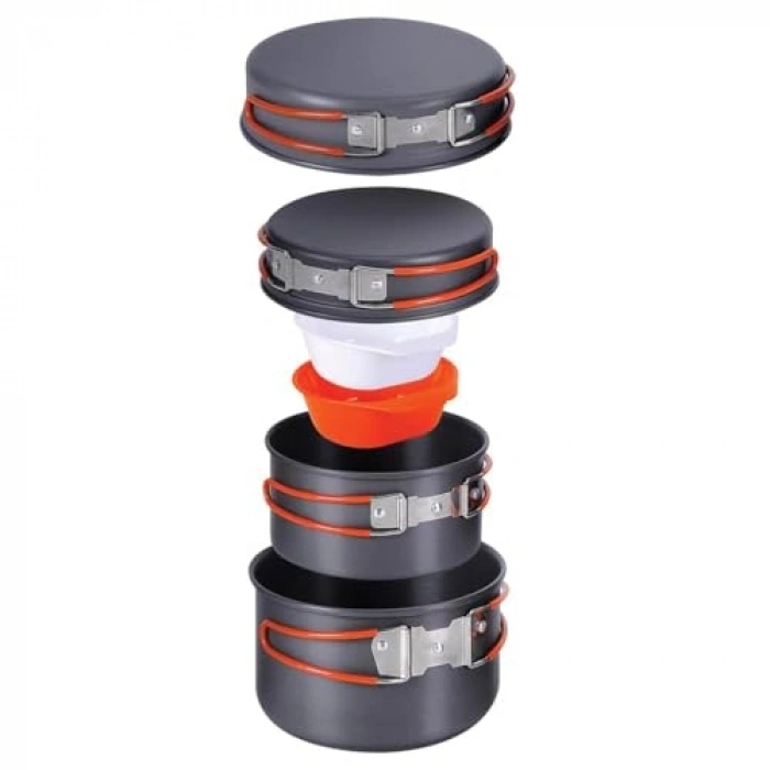 Anodized Aile Tencere Seti - Dayanıklı ve Şık