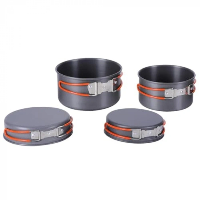 Anodized Aile Tencere Seti - Dayanıklı ve Şık