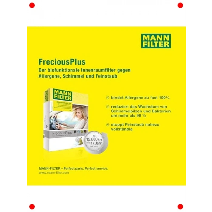 Anti-Alerjen Araç Kabin Hava Filtresi