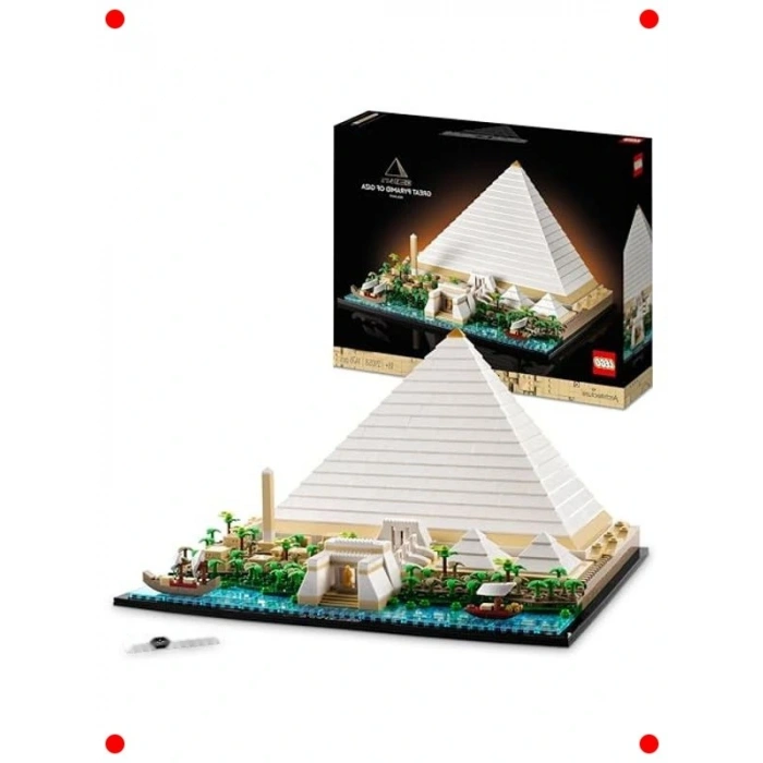 Antik Yapı Modeli: Keops Piramidi (1476 Parça)