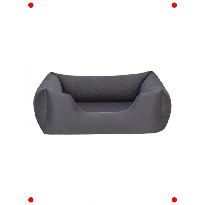 Antrasit Köpek Yatağı - Orta Boy (65x80 cm)