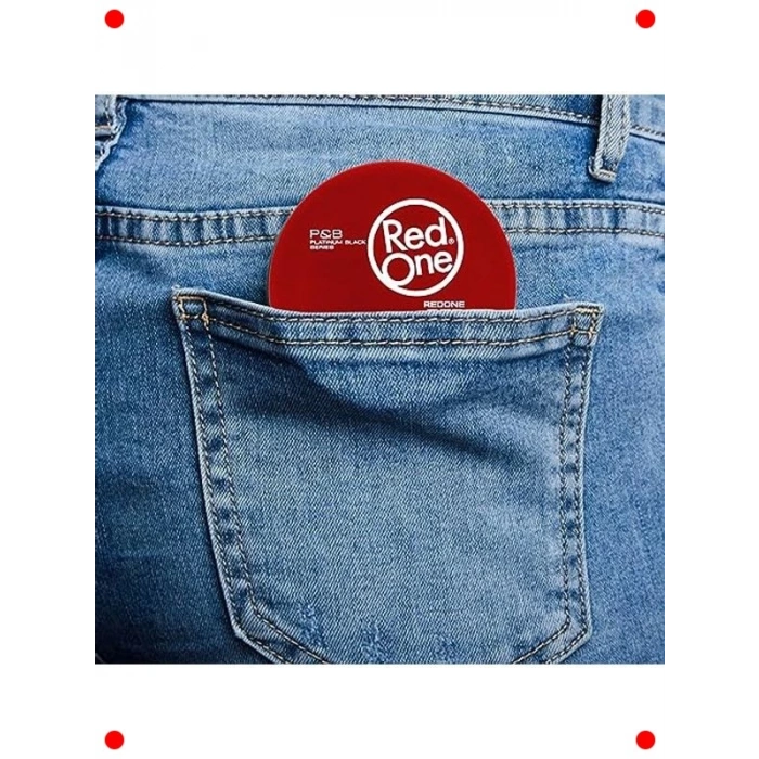 Aqua Saç Şekillendirici Wax 50 ml - Kırmızı