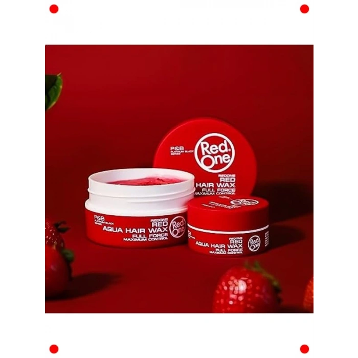 Aqua Saç Şekillendirici Wax 50 ml - Kırmızı