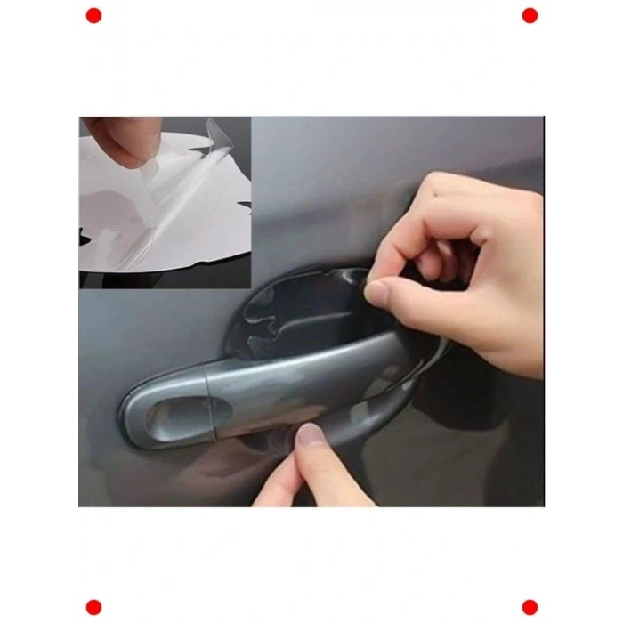 Araba Kapı Kolu ve Darbe Koruyucu Film (4 Adet)