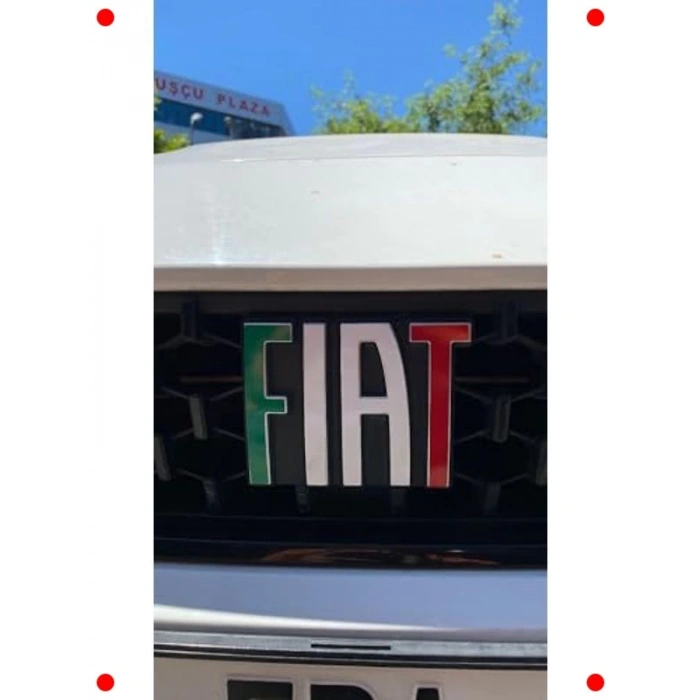 Araç Amblem/Logo Kaplama Sticker Seti - İtalyan Stil