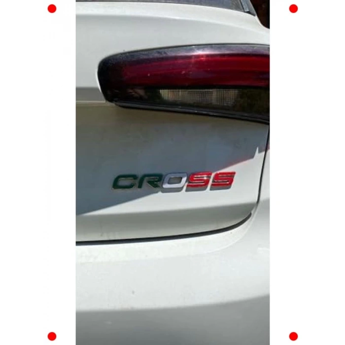 Araç Amblem/Logo Kaplama Sticker Seti - İtalyan Stil