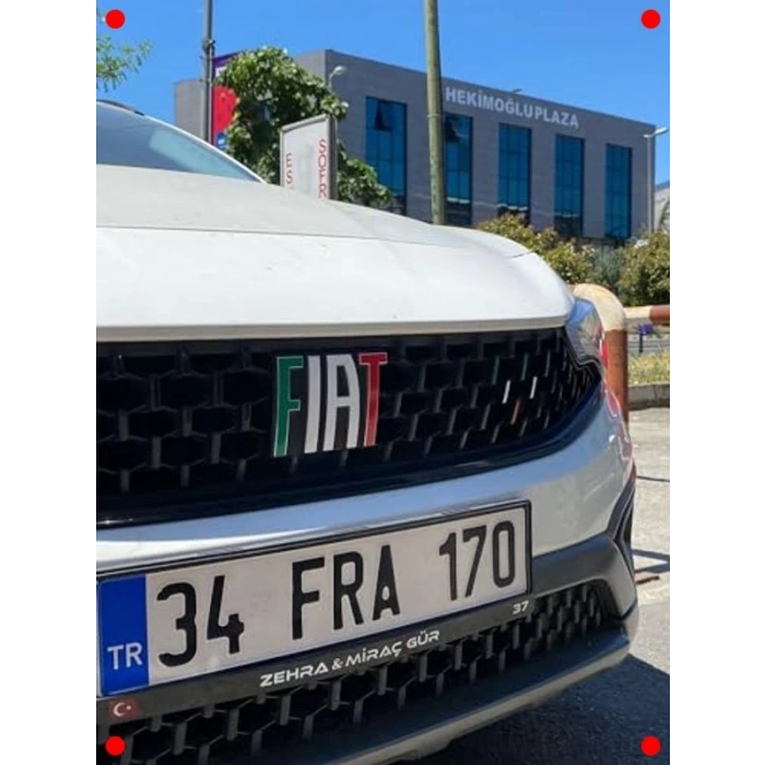 Araç Amblem/Logo Kaplama Sticker Seti - İtalyan Stil