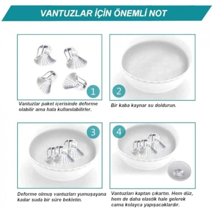 Araç Arka Yan Cam Güneşlik Vantuzlu Oto Perde Seti Araç Per (2 Adet)