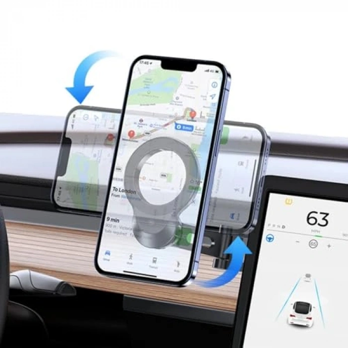 Araç İçi Manyetik Telefon Tutucu, Titreşime Dayanaklı Yapı