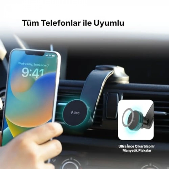 Araç İçi Telefon Tutucu - EasyDash Tasarımı