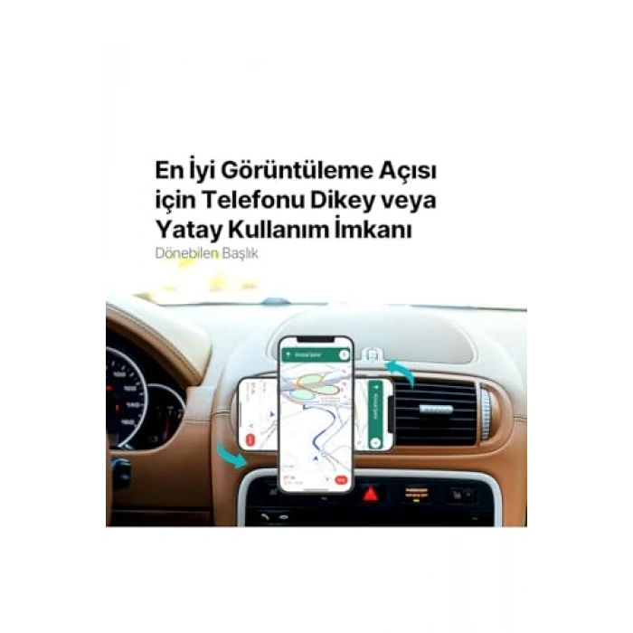 Araç İçi Telefon Tutucu, MagSafe Uyumlu Model