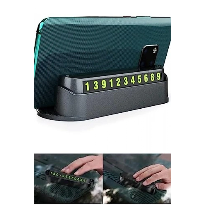Araç İçi Telefon Tutucu ve Numaratör ile Pratik Kullanım