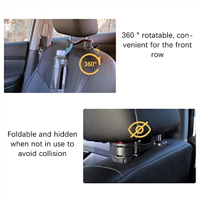 Araç Kanca Seti, Baş Desteği için 2 Adet Kanca