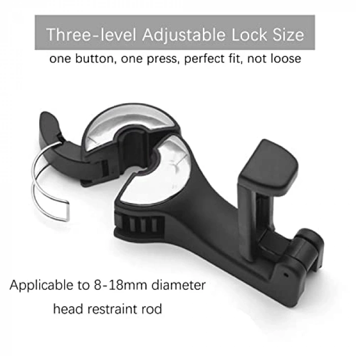 Araç Kanca Seti, Baş Desteği için 2 Adet Kanca