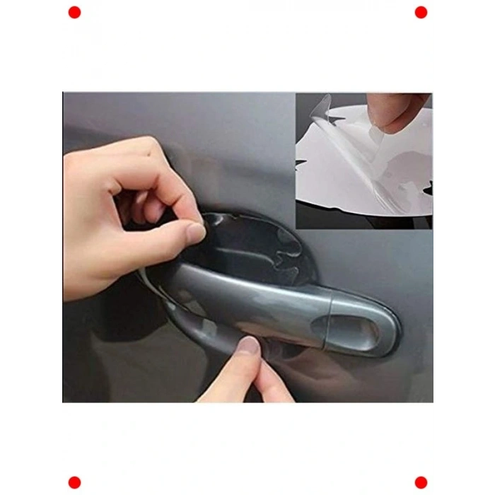 Araç Kapı Kolu Koruyucu Film Seti (4 Adet)