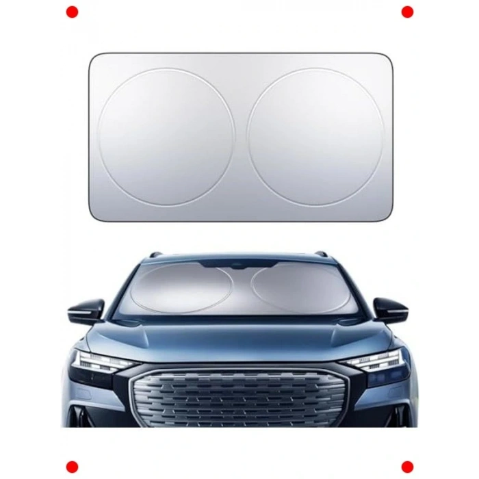 Araç Ön Cam Güneşliği - Isı ve UV Koruması