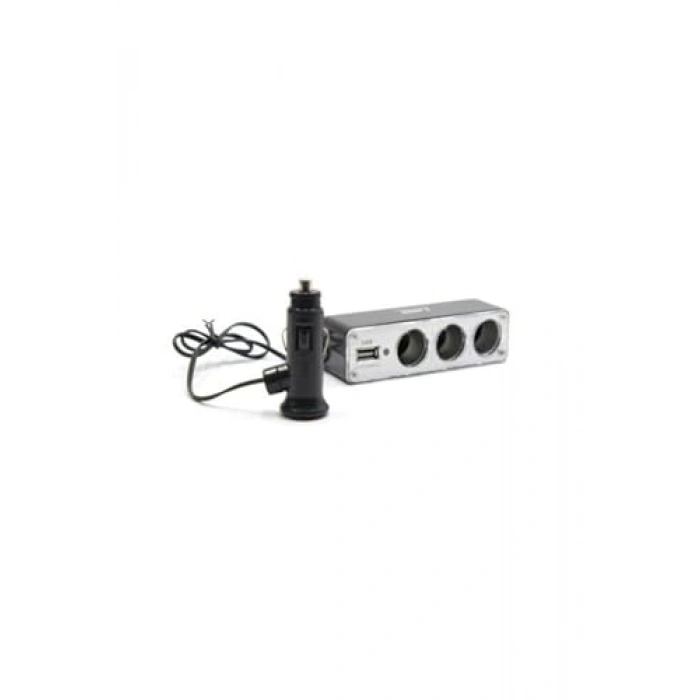 Araç Oto Çakmak Çoklayıcı, USB Uyumlu