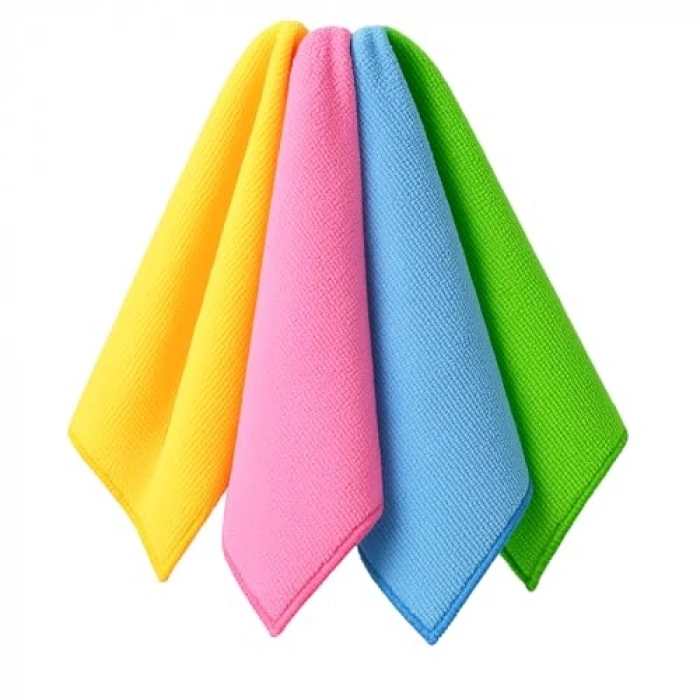 Araç Tezlik Seti 4lü Krofiber Bez ve Eldiven İle