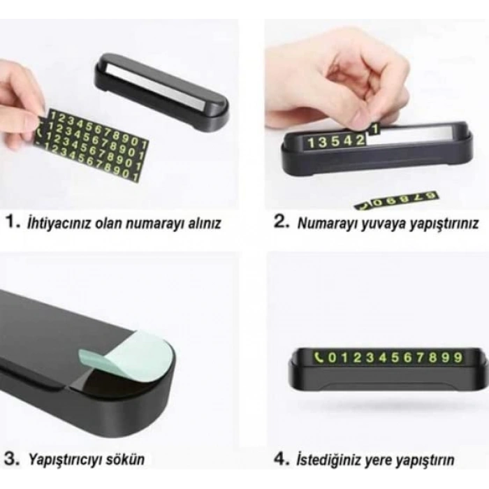 Araç Torpido Üstü Numaratör, Aç Kapa Modeli