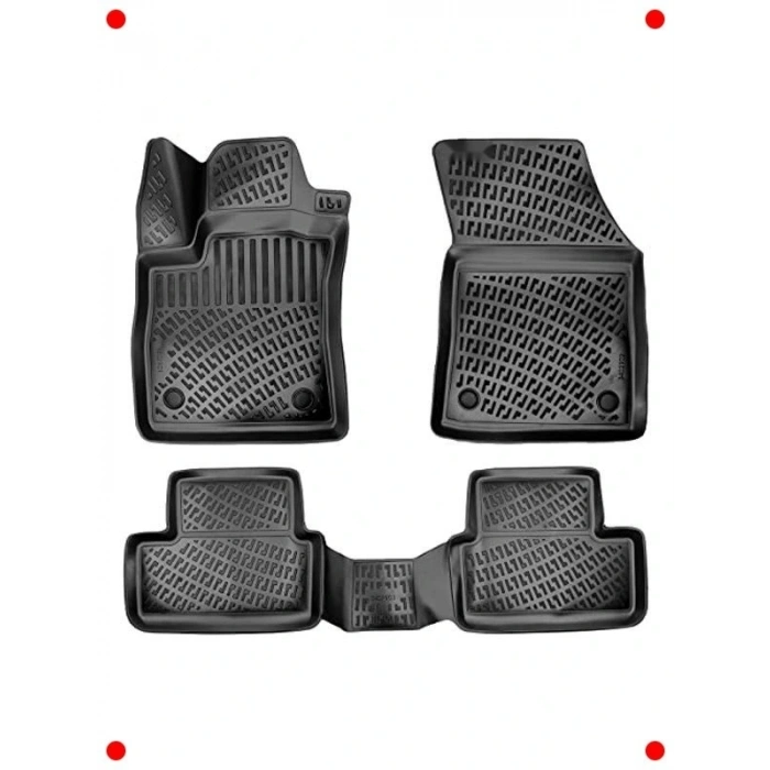 Araca Özel 3D Havuzlu Paspas Seti - Üstün Koruma